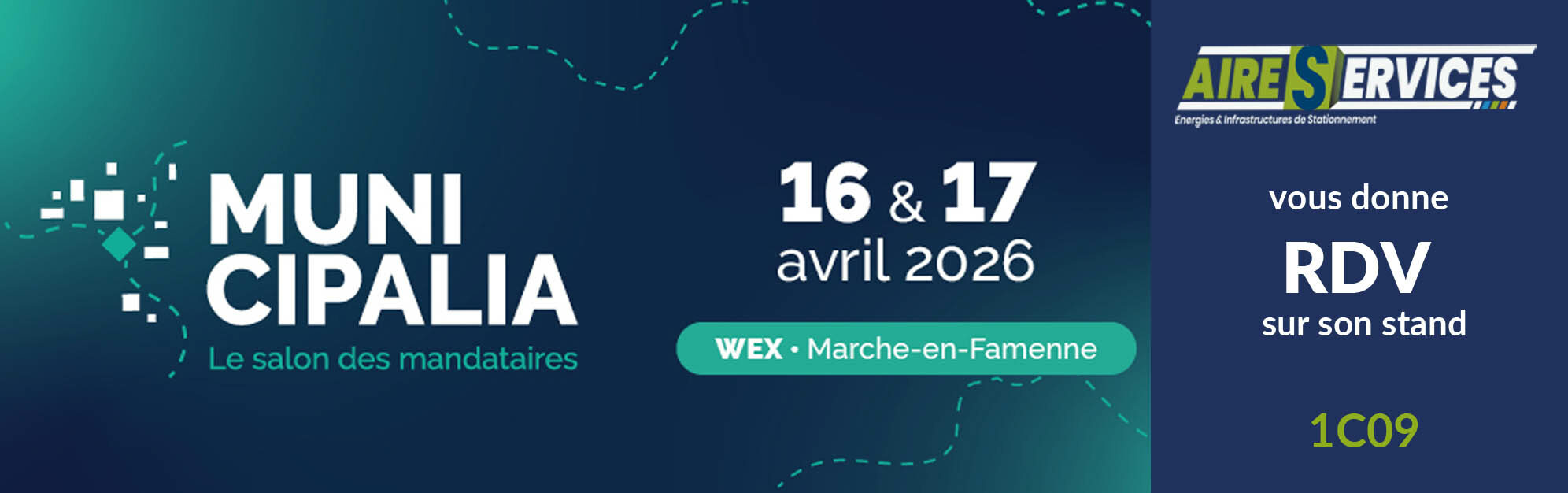 AIRESERVICES SALON MUNICIPALIA Belgique 16 et 17 avril 2026