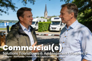 EMPLOI : Commercial(e) Solutions Touristiques & Aménagement Urbain H/F Bretagne - Normandie | Home Office | Déplacements régionaux